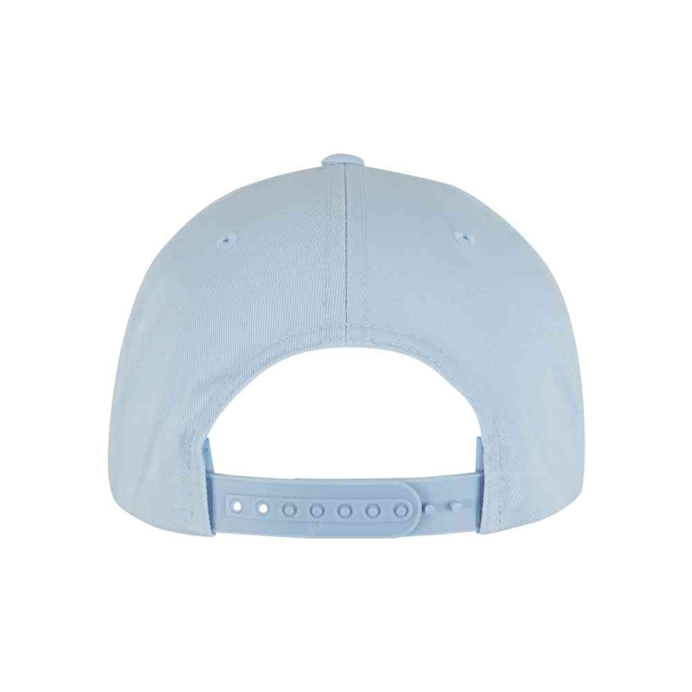 Flexfit - Classic 5 Panel Snapback Cap - Blue/White